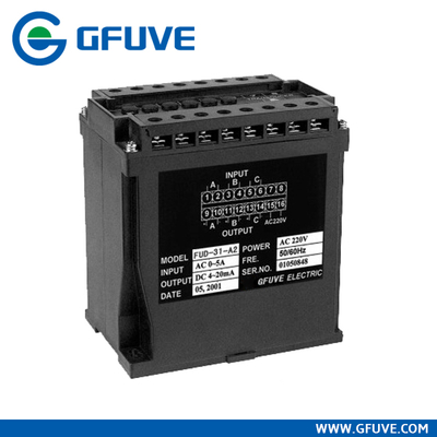 China FUD-3I-3U three phase AC current voltage transducer supplier