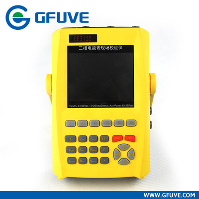 China GF312D Hand-held Three Phase kWh Meter On-site Calibrator supplier