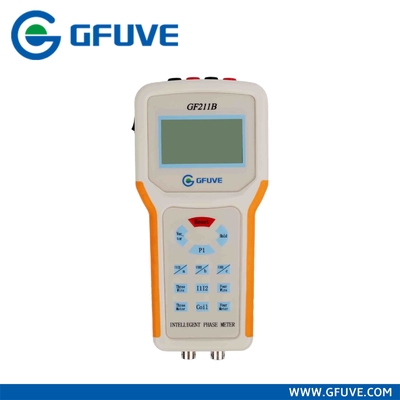 China 10A 500V class 0.5 Multi-function Double Clamp Digital Phase Angle Meter supplier
