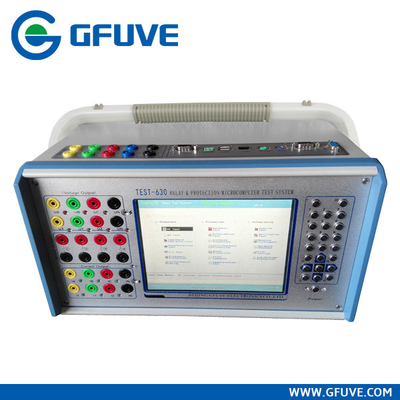 China 6 current 6 voltage relay test current injection relay test set supplier