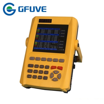 China SMALL SIZE 2-63ST HANDHELD THREE PHASE POWER HARMONICS ANALYZER WITH 1000A CLAMP ON CT supplier