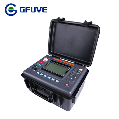 China HIGH VOLTAGE INSULATION RESISTANCE TESTER 5KV 10KV 15KV With rechargeable battery supplier