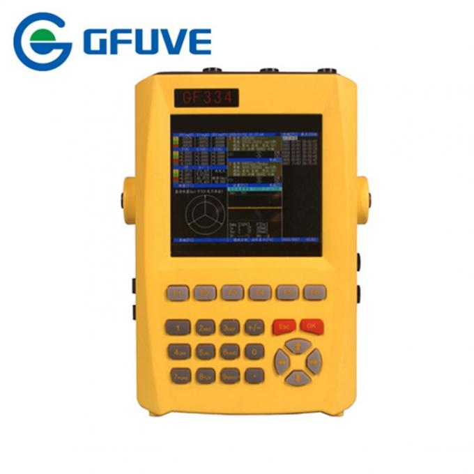 SMALL SIZE 2-63ST HANDHELD THREE PHASE POWER HARMONICS ANALYZER WITH 1000A CLAMP ON CT