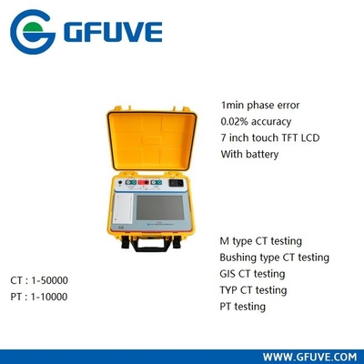 China PRECISION TRANSFORMER TESTING PORTABLE CT PT ANALYZER supplier