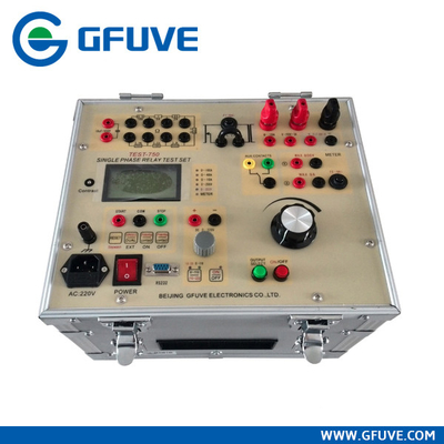 SINGLE PHASE MICROCOMPUTOR PROTECTION RELAY TEST SET supplier