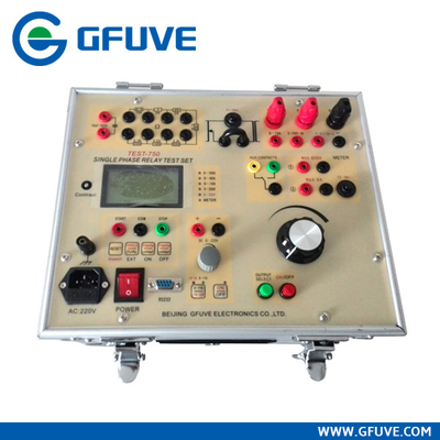 SINGLE PHASE MICROCOMPUTOR PROTECTION RELAY TEST SET supplier