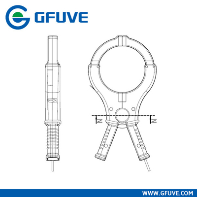 SQUARE JAW OPENING HANDHELD BUS BAR COMPACT CLAMP CURRENT TRANSFORMER supplier