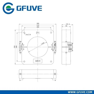 Cable 200mm MV ABB Zero Phase current transformer supplier