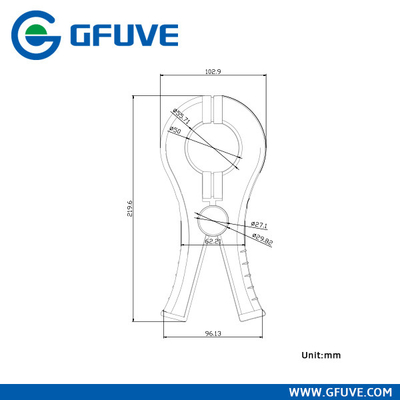 1000/1A SPLIT CORE AC CURENT TRANSFORMER CLAMP supplier
