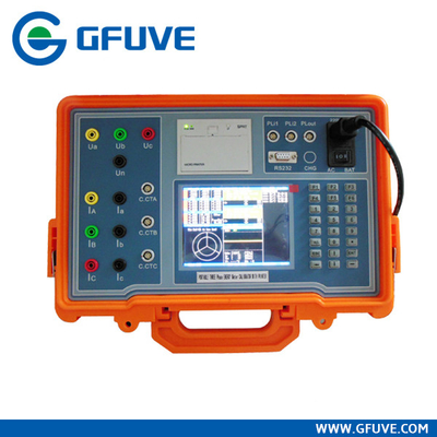 120A 600V 0.02% Three Phase Portable Multifunction Energy Meter Test Device at work site supplier