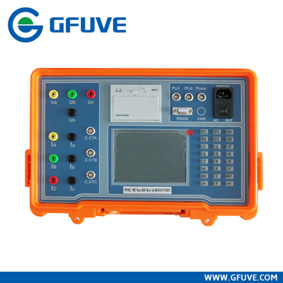 120A 600V 0.02% Three Phase Portable Multifunction Energy Meter Test Device at work site supplier