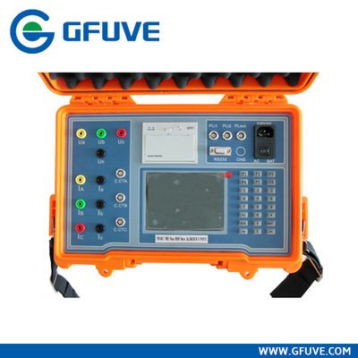 120A 600V 0.02% Three Phase Portable Multifunction Energy Meter Test Device at work site supplier