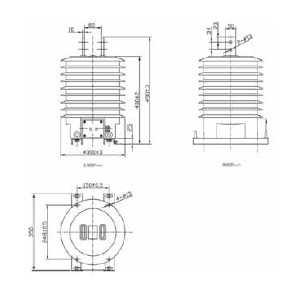 LZFW2-24W3 20kv Industrial Post Type Hot Selling Medium Voltage Protection Current Transformer supplier