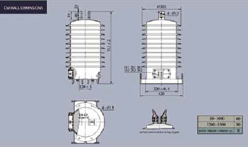 LZZW4-35Q Outdoors Power System Protection 10-1500A Accuracy 0.2S Casting Insulation Medium Voltage Current Transformer supplier