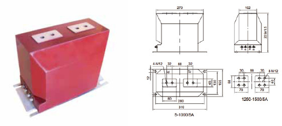 GFLZZ0944-10C1 Sacurity Protectional CT 12/42/75kV High Voltage High Accuracy Protectional Current Transformer supplier