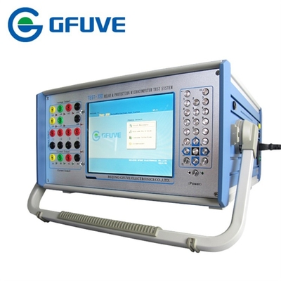 Portable Three phase secondary current injection protective relay test system for distance protection supplier