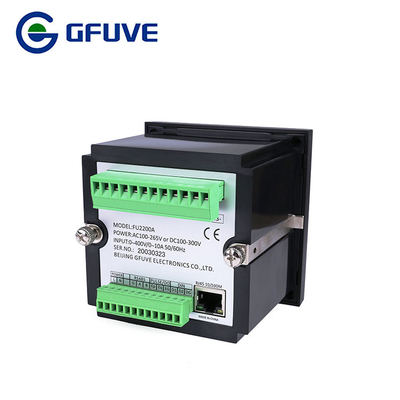 RS485 10/100M LAN THREE PHASE SOLAR DIGITAL PANEL POWER METER WITH 63ND HARMONICS supplier